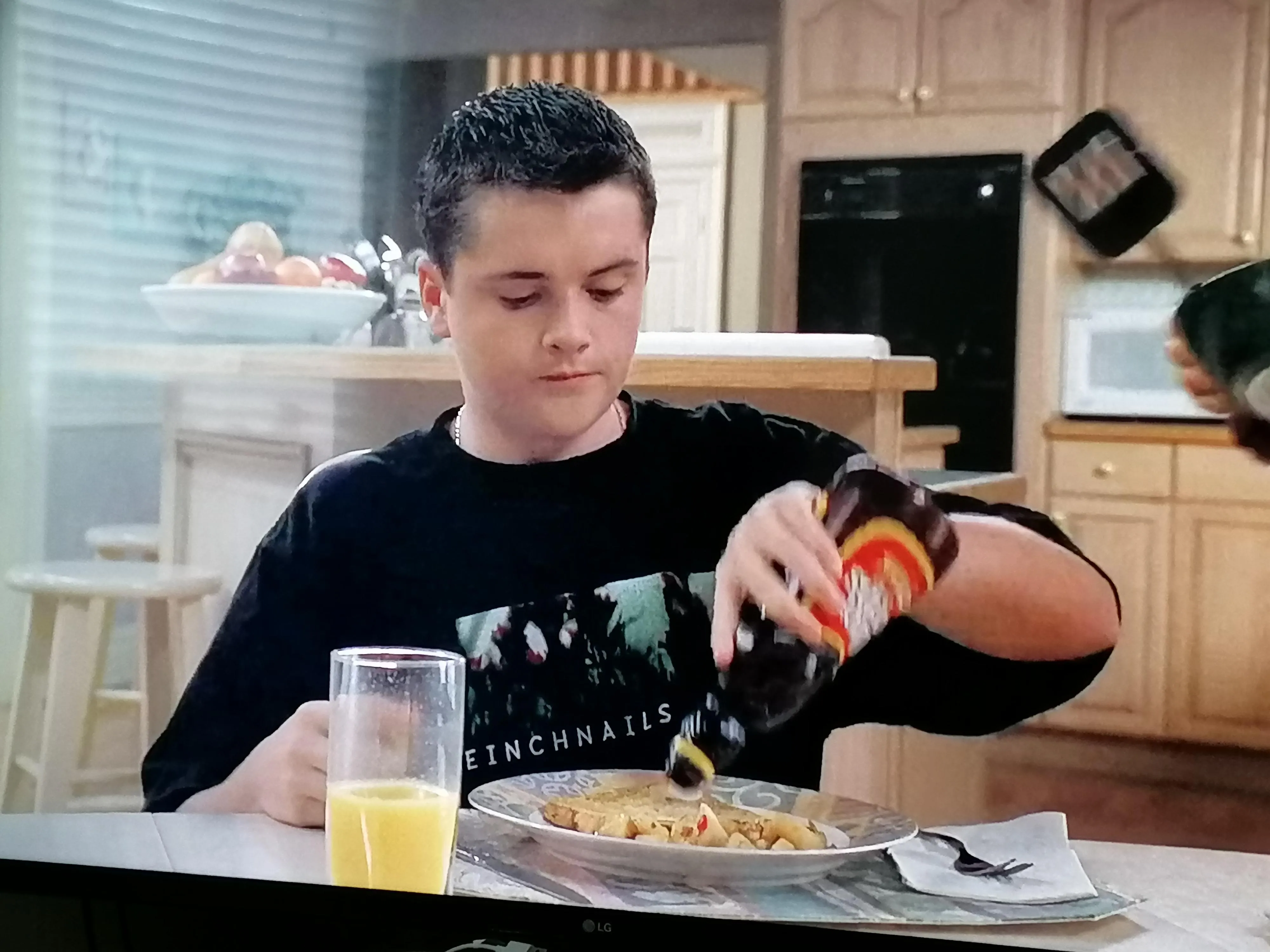 Camisa do NIN em Os Sopranos